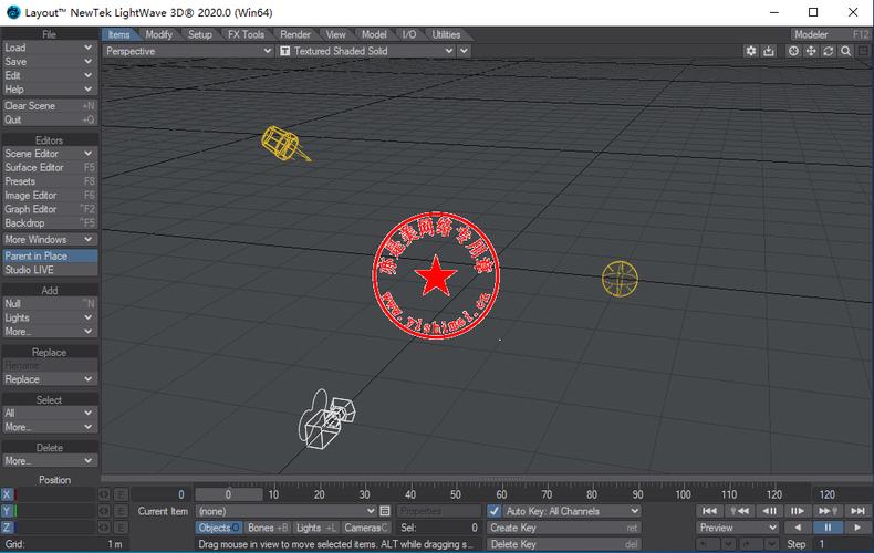 lightwave 3d是一款由newtek开发的功能强大的三维动画建模与制作软件
